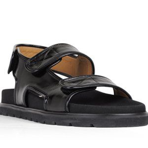 Reike Nen Velcro Mold Black Sandals